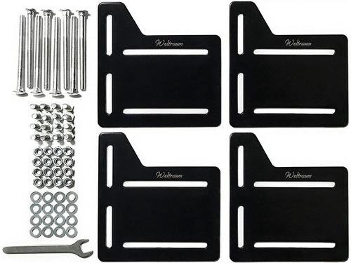 Weltraum Set 4 Placas Para Modificacion Cama Queen