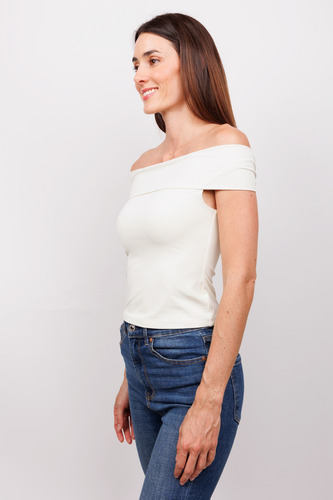 Blusa Juvenil Moda Playera Olan Ancho Monique Calidad Bgl