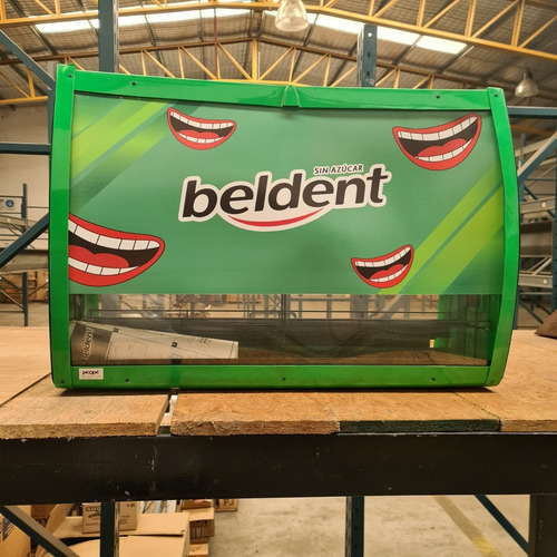 Góndola Aérea Chicles Beldent Exhibidor Golosinas Maxikiosco