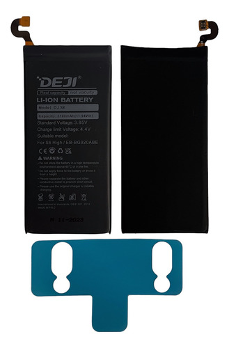 Batería Deji Compatible Con Samsung S6 Eb-bg920abe 3100 Mah