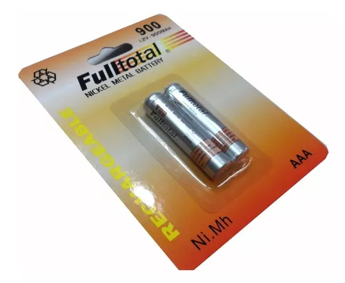 Ultra pilas recargables AAA 2 900 mAh blister 2 unidades