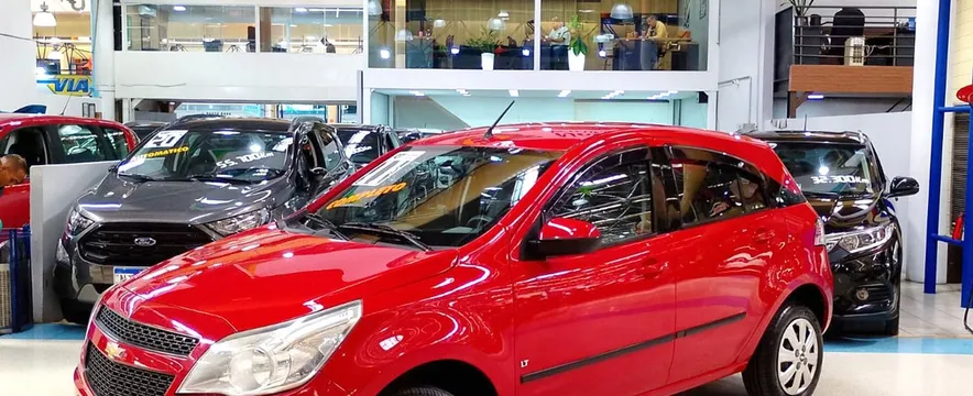 Chevrolet Agile 2011 1.4 Lt Completo + Rádio