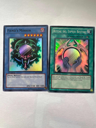 Yugioh Fiends Mirror Primera Y Ritual