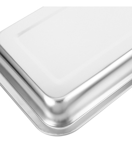 Caja De Arena Comercial Para Gatos De Acero Inoxidable, 2 Un