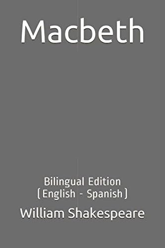 Libro:  Macbeth: Bilingual Edition (english - Spanish)