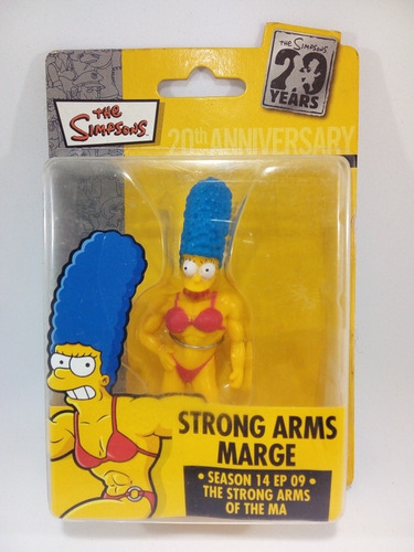 Boneco Coleção The Simpsons Strong Arms Marge Lacrado