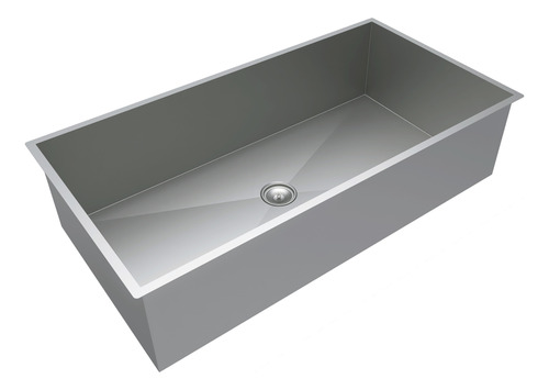 Cuba Quadrada De Inox Gourmet Com Acessório 80x40