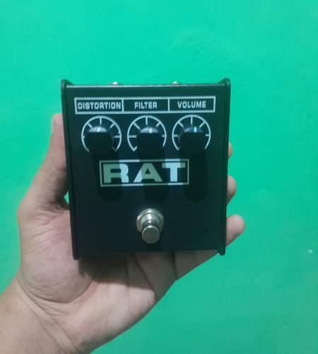 Pedal De Distorção Proco Rat2 Preto 9v Preto
