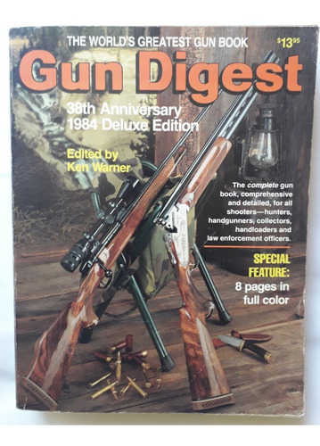 Gun Digest 1984 Manual De Armas Nuevas Y Antigua Ingles 472p