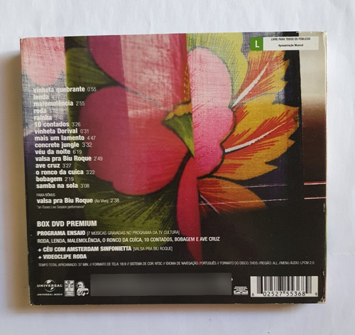 Cd Céu Lenda - Deluxe Edition - Primeiro Cd - Duplo (cd+dvd)