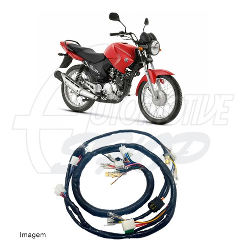 Chicote Principal Yamaha Ybr125 Factor Ed/ E 2009 2010 Zouil