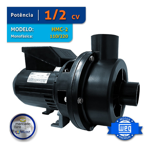 Motobomba Hmc-2/m 1/2cv - Capacitor - Nautilus