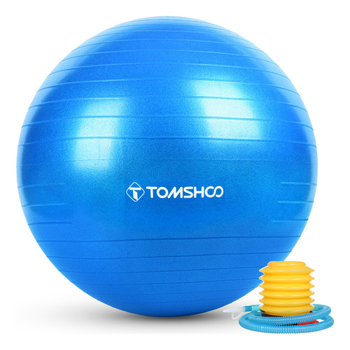 Pelota De Yoga Gruesa De 45 Cm/55 Cm/65 Cm/75 Cm Con Bomba D