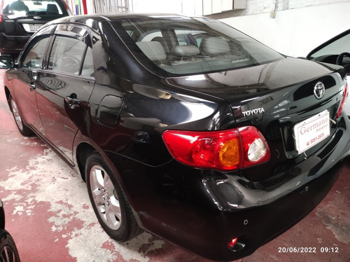 Imagem 4 de 7 de Toyota Corolla 1.8 16v Xei Flex Aut. Preto 09/10