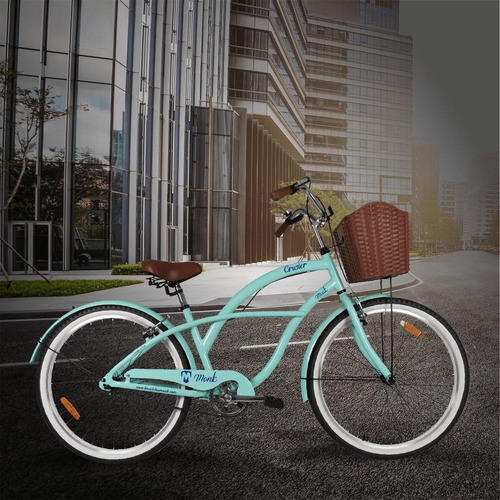 Imagen 9 de 9 de Bicicleta Urbana Aluminio Monk Crusier Rodada 26