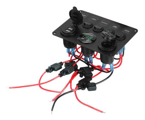 Voltímetro De Interruptor Modificado De 5 Bits Para Lancha M
