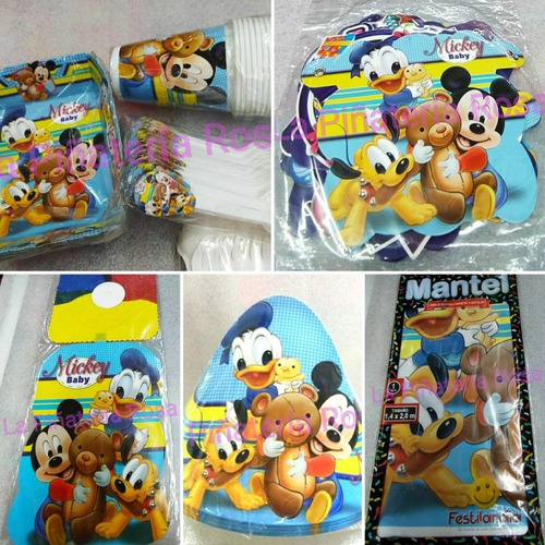 Kit Cumpleaños Mickey Baby