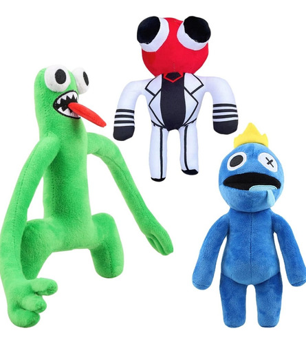 Peluches Rainbow Friends Combox3 Blue Red Green Con Envio!
