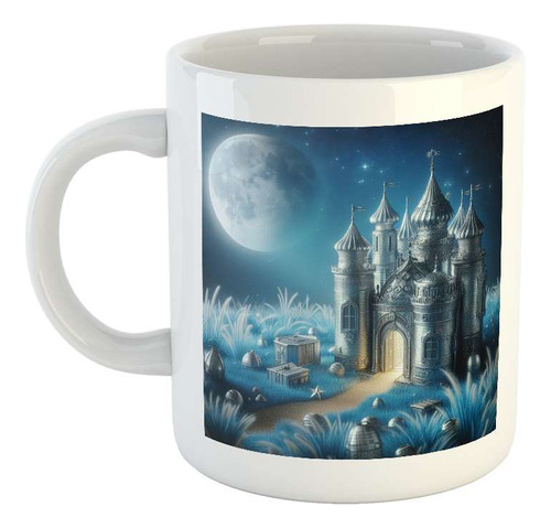 Taza Ceramica Castillo Hojalata En Planeta Azul M1