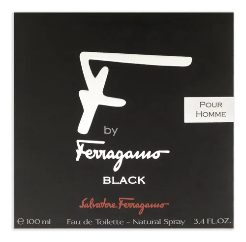 Perfume Salvatore Ferragamo F Black Para Hombre Edt En Aeros