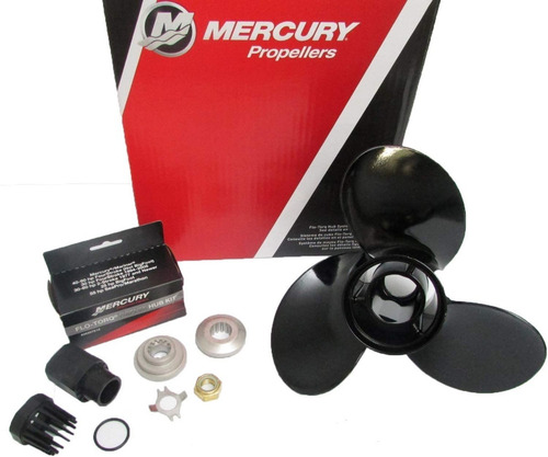 Imagen 1 de 10 de Helice Aluminio O Inoxidable Para Motor Mercury 75, 90, 115