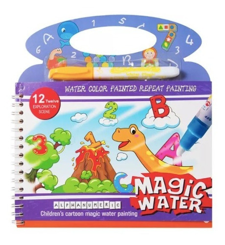 Caderno Mágico Infantil Aquarela Waterbook Modelos