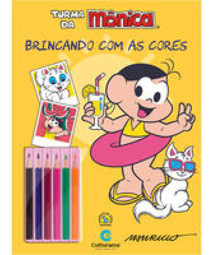 Livro Brincando Com As Cores - Magali Ferias Com Lapis