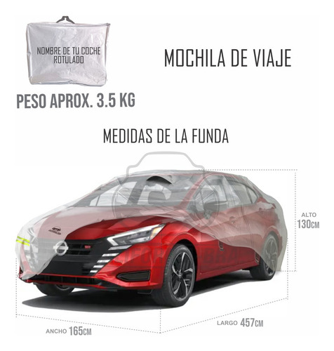 Funda Cubierta Lona Cubre Afelpada Para Chevy C3 Monza