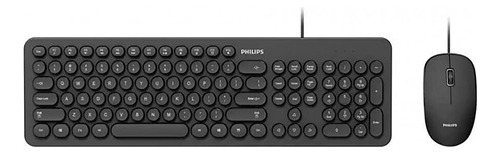 Combo Usb Mouse Ambidiestro Y Teclado Philips - Sportpolis