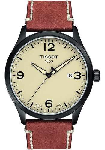 Reloj Tissot Gent Xl 316 T1164103626700  Pvd, Cuarzo 
