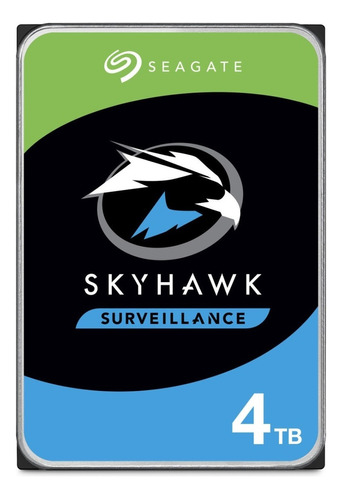 Disco Duro Video Vigilancia Seagate Skyhawk Surveillance 4tb