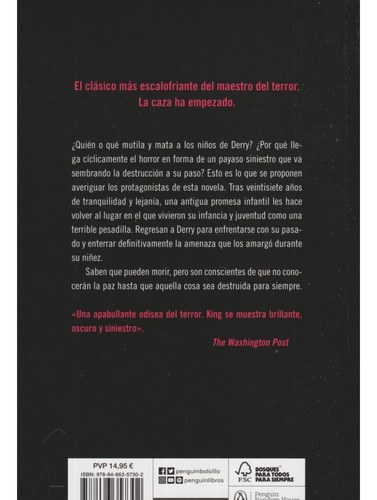 It - Stephen King - Debolsillo - Libro Nuevo Original
