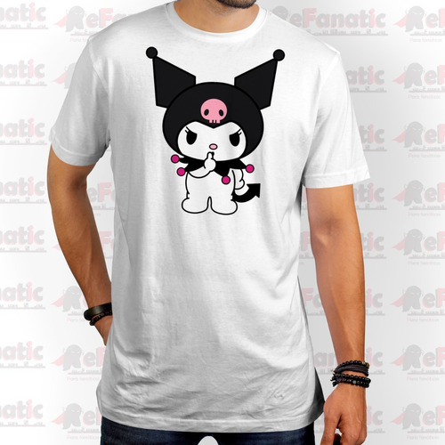 Remera Hombre Dama Nene Unisex Kuromi Sanrio Hello Kitty