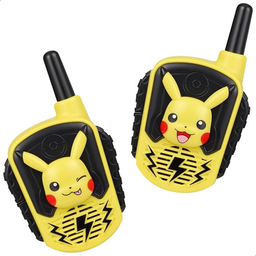 Radios Walkie Talkies Pokemon Pikachu Pk-207 Amarillo