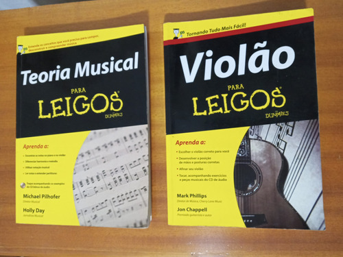 Combo: Teoria Musical + Violão Para Leigos