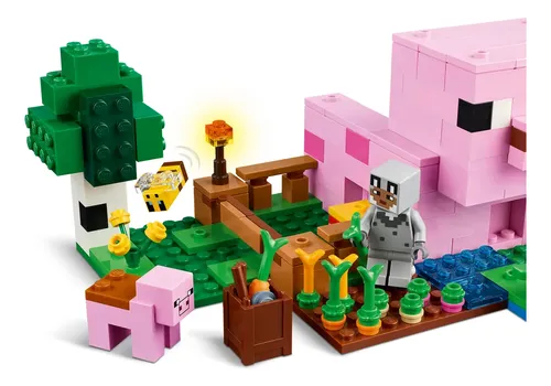 Lego 21268 Minecraft The Baby Pig House 238 Piezas