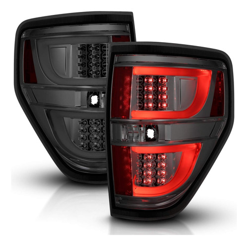 Calaveras Led Para Ford F150 Lobo 2009-2014 Par