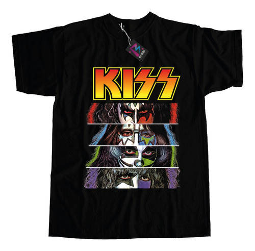 Remera Kiss Dtf Estampa Grande Calidad Premium