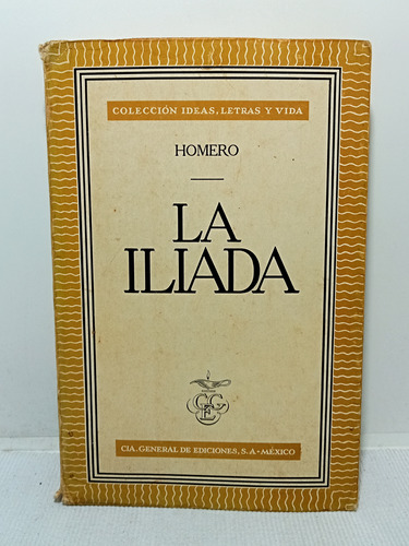 La Ilíada - Homero - 1960 - Épica - Ediciones México 