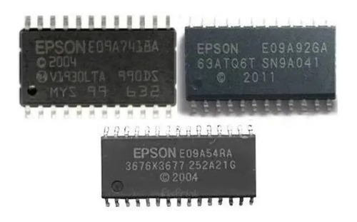 Kit 3 Ci Epson - 01 E09a92ga + 01 E09a7814a + 01 E09a88ga