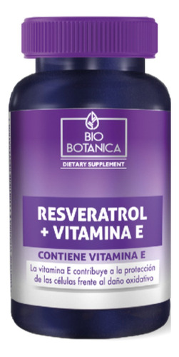 Resveratrol + Vitamina E  60 Cápsulas