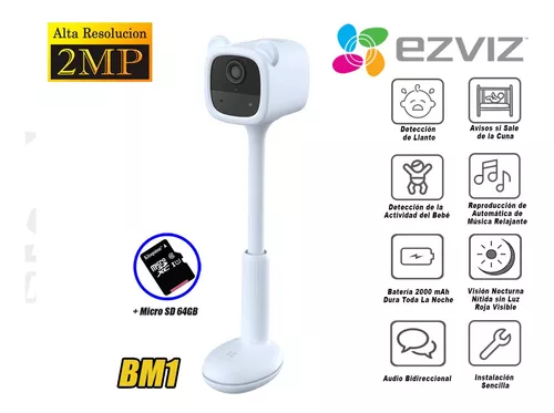 CAMARA EZVIZ BM1 VIGILABEBES - CON BATERIA - CONEJO