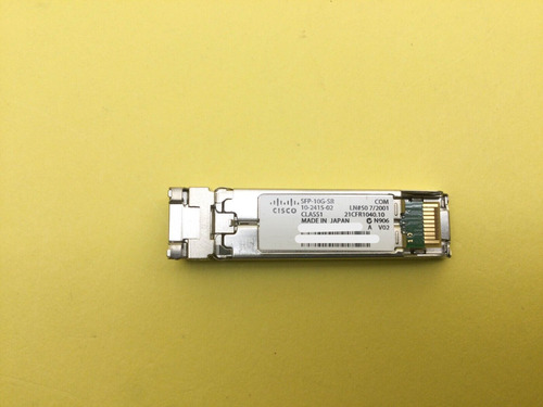 Cisco Sfp-10g-sr V02 Sfp+ Gbic Transceiver Module 10-241 Ddc