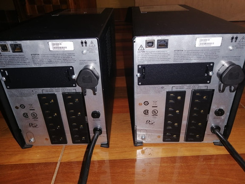No-break Apc Smart Smt 1000 Lcd, 1000va/670w, 8 Contactos (Usado)