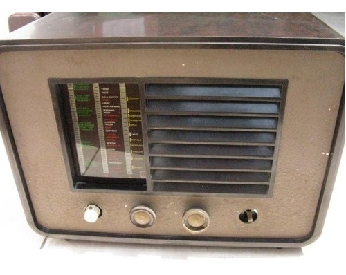 Mundo Vintage: Radio Grande Ferranti Baquelita Rxo Rad1