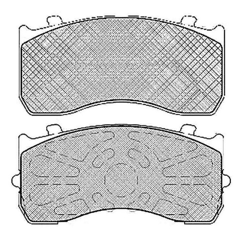 Pastilla De Freno Mercedes Benz Atego I 1017-1023 98/ Delant