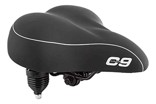 Sunlite Cloud-9 Bicycle Suspension Cruiser Saddle, Cruise