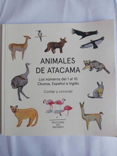 Animales De Atacama. Los Numeros 1 Al 10. Contar Y Conocer