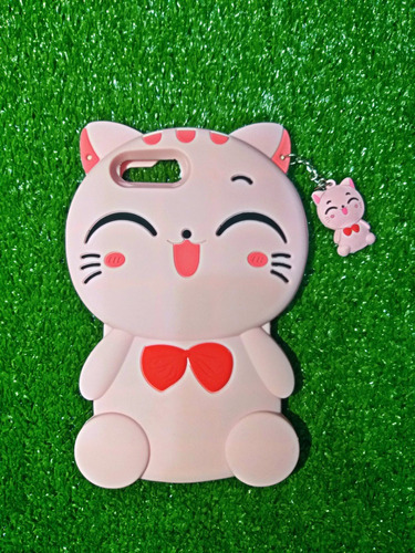 Forro Estuche Goma 3d iPhone 7 Plus Oso / Gato