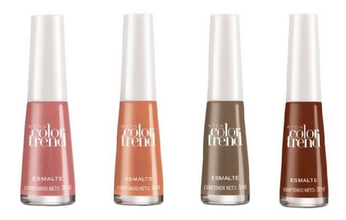 Avon Color Tren Esmalte Coleccion 2019 Nude Cafe Caramel 